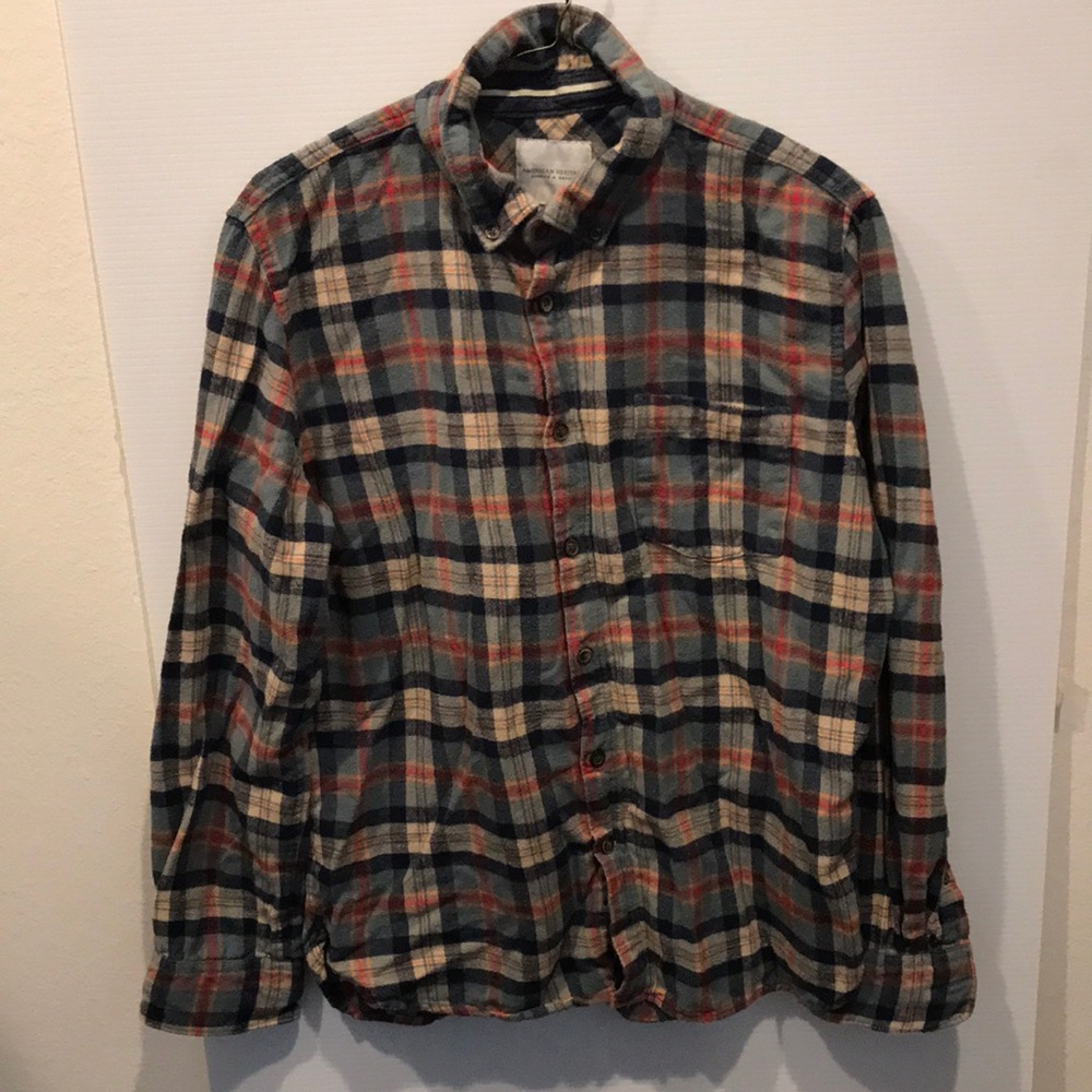 Men’s Flannel American Heritage Made US Like New sz M